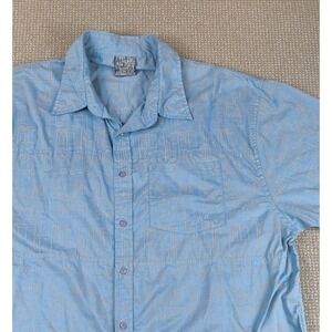 Vintage Y2K Joker Brand All Over Print Button Down Shirt Medium Streetwear